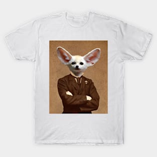 Sepia Copy of Fox Man T-Shirt